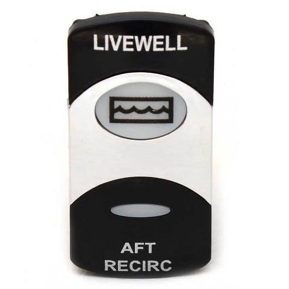 Carling On/Off Contura VI Boat Rocker Switch | Livewell / Recirc 4 Spade