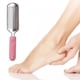 thumbnail image 5 of Lima para pies, exfoliante de pies desmontable de acero inoxidable, removedor de durezas para pies húmedos y secos, color rosa, 5 of 5