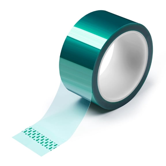 Triani 1Roll Resin Tape Epoxy Resin Tape 1.97 Inch High Temperature Resistance Easy Peel Epoxy Release Tape Ideal for Painting Powder Coating Circuit Boards