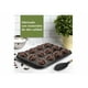 thumbnail image 2 of 3 Moldes Charola 12 Cupcakes Acero Anti-adherente Repostería Xtellar negro, 2 of 4