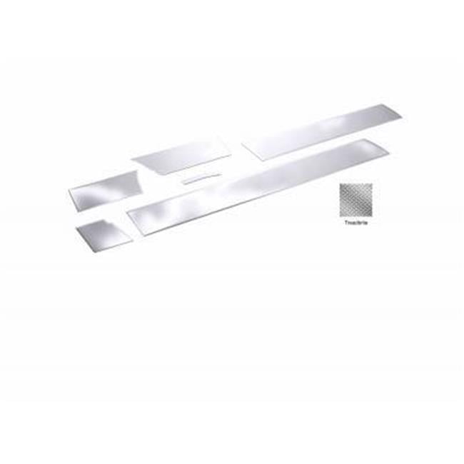 9 in. Deluxe Stainless Steel Plate Rocker Panel Trim - Walmart.com ...