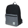 thumbnail image 2 of Mochila grande juvenil 1818 gris con negro unisex, 2 of 9