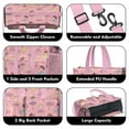thumbnail image 3 of Teacher Tote Bag,Ballet Princess Pattern Teacher Utility Tote Bag,Large Work Tote Bags for Women with Multiple Pockets,Top Zipper Closure,13.8x10.6x6.7 Inch, 3 of 5