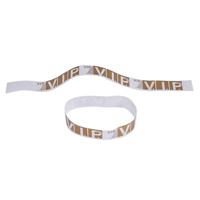 Pulseras ligeras PENGJJMXG 500 piezas para eventos VIP brazaletes impermeables de colores