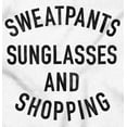 thumbnail image 2 of Sweatpants Sunglasses Shopping Summer Women's Long Sleeve T Shirt Brisco Brands X, 2 of 6