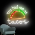 thumbnail image 5 of Handmadetneonsign You Had Me At Tacos Neon Sign, Tacos Store Wall Art Decor, Tacos Food Shop Wall Decor 51922, 5 of 5