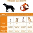 thumbnail image 5 of JFBUJC Dog Harness No Pull for Large Medium Dogs, Adjustable Reflective Harness Lightweight Breathable Pet Vest Harness medium large dog for Walking Training, 5 of 5