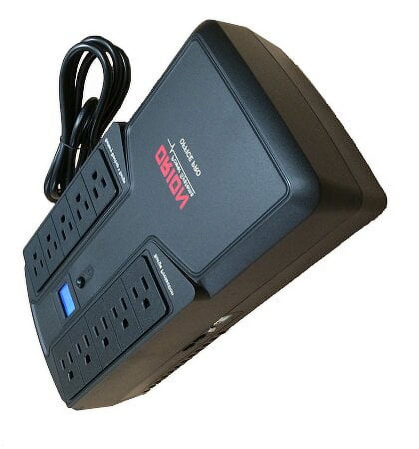 Orion Power Office Pro LCD Flat Style 550VA/330W UPS Battery Backup w/ Touchscreen LCD