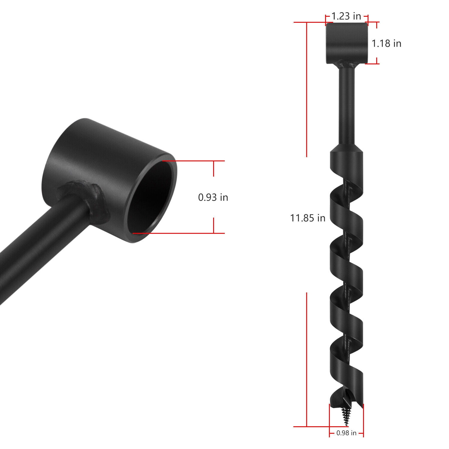 For Survival and Camping Gear Packs Hand Auger Scotch Eye Wood Auger Drill Bit