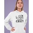 thumbnail image 2 of Witches Be Crazy. Hoodie Women - Women Hoodie, White, 3XL, 2 of 4