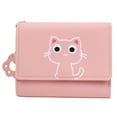 thumbnail image 2 of Cartera pequeña para mujer, minimalista, compacta, para tarjetas de crédito, para uso informal y de negocios, 2 of 8