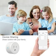 Vntub 10A White 2.4G Wi-Fi Smart Electrical Outlet