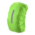 thumbnail image 1 of Cubierta de mochila impermeable Uxcell de 40-50L con correa reflectante vertical, M, verde césped, 1 of 5