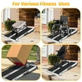 thumbnail image 7 of 9FT Wheelchair Ramp, Portable Aluminum Folding Handicap Ramp, 600 LBS Capacity Non-Slip Threshold Ramp, Mobility Ramp for Home Wheelchairs Steps Doorways, 7 of 7