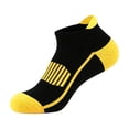 thumbnail image 3 of 4PCS No Show Mens Socks Low Cut Athletic Ankle Socks for Men Women Moisture Wicking Breathable Non-Slip Cushioned Running Socks for Daily Wear Gym Sports Outdoor Activities, 3 of 3