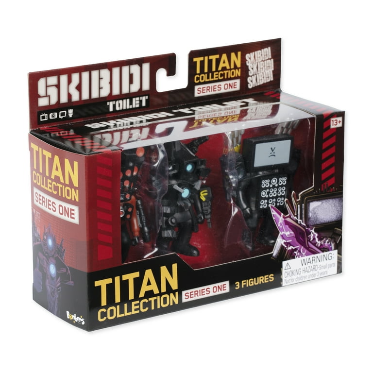 Skibidi Toilet Titan 3-pack – All-New Collectibles, Officially