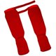 thumbnail image 2 of Hombres Shin Instep Guards Cloth Protector Accesorios Suministros Protección de entrenamiento Elástico Casual 1 par para Taekwondo Gym Muay Thai MMA Rojo y S Macarena Espinilleras para empeine, 2 of 7