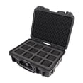 thumbnail image 1 of KLKCMS Watch Travel Case Display Holder with Removable Pillows Watch Organizer Case 12 Slots, 1 of 9