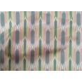 thumbnail image 3 of oneOone Cotton Poplin Fabric Ikat Style Stripe Print Sewing Fabric BTY 42 Inch Wide, 3 of 3