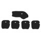 thumbnail image 4 of Cup Holder Rubber Repair Kit, Portable Black Easy Clean Cup Holder Rubber Insert  For Vehicle ANGGREK Car Cup Holder Insert, 4 of 8