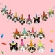 thumbnail image 2 of Guirnalda de gato de cumpleaños, pancarta de cumpleaños con caras de gato fotográficas, banderines decorativos para fiesta de cumpleaños de gatitos, 2 of 5