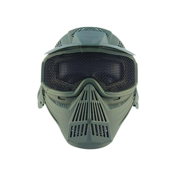 Daqian Full Face Mask Metal Mesh Goggles Protection
