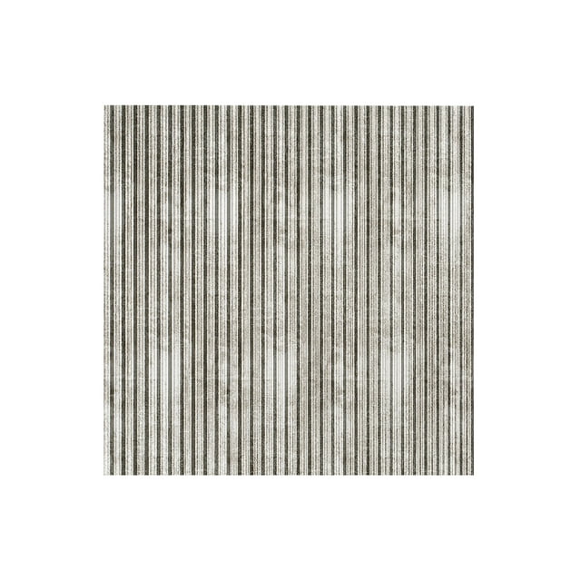 FASÄDE Easy Installation Rib Crosshatch Silver Wall Panel Sample (12" X 12" Sample)