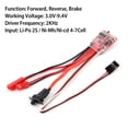 thumbnail image 3 of 30A BABE DE ESC Bidireccional Cepillado Para El Control Remoto Barco De Control Remoto Con Freno Sin Freno Conmutable, 3 of 6
