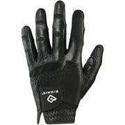Men's StableGrip with NaturalFit Golf Glove Left Black Medium/Large