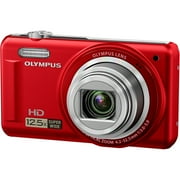 Olympus VR-320 14 Megapixel Compact Camera, Red