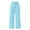 Sky Blue, variant on High Waist Pants for Women Solid Color Lightweight Wide Leg Trousers Casual Long Pants with Side Pockets Drawstring Autumn Vacation Fashion Casual Pants