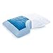 thumbnail image 3 of MALOUF Z Side Sleeper Shoulder Cutout Dough Memory Foam Pillow with Liquid Gel Layer-King, Blue, 3 of 4