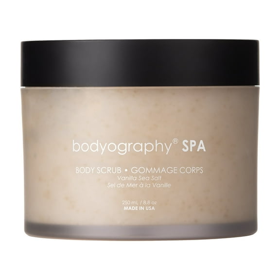 Bodyography Spa Body Scrub, Exfoliating Scrub, Vanilla Sea Salt, 8.8 oz