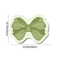 thumbnail image 2 of Absorbent Bath Mats for Bathroom Floor Bow Shaped Quick Drying Non Slip 40X60Cm, 2 of 6