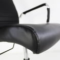 thumbnail image 3 of Mundo In Silla Negra de Oficina Ejecutiva Elegante de Vinipiel MUNDO IN Oficinas, 3 of 8
