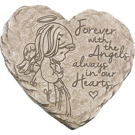 Precious Moments Memorial Angel Garden Stone Resin (Best Of Angie Stone)