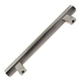 thumbnail image 4 of GlideRite 5 in. Center Solid Hexagon Bar Pull Cabinet Hardware Handle, Satin Nickel, Pack of 10, 4 of 4