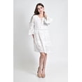 thumbnail image 1 of Vestido boemio con bordado floral Roman Fashion /Juvenil, 116 (Blanco) blanco G, 1 of 5