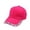 Red, variant on Womens Baseball Cap Rhinestone Trim On Brim Shiny Decorative Black Party Event Hats