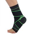 thumbnail image 4 of Vendaje De Tobillo 1 Par Ejercicio Deportes 3D Tejido Tobillera Wrap Soporte Correa Unisex L ANGGREK Otros, 4 of 8