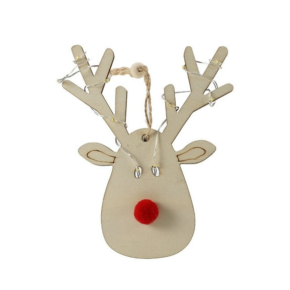 Tree Christmas Wreath for Front Door Christmas Door Sign with Led Lights Christmas Door Decorations Wooden Hanging Sign Xmas Decor Home Window Wall Porch Indoor Outdoor