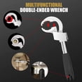 thumbnail image 1 of EGNMCR Outils pour Travailleurs Clé Multifonction Extensible à Double Extrémité Clé Clé Clé, 1 of 9