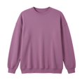thumbnail image 2 of MEZZALL Women Sweatshirts Solid Color Long Sleeve Pullover Crewneck Casual Soft Knit Tops Everyday Wear Basic Daily Outdoor Comfort Travel, 2 of 4