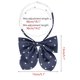 thumbnail image 2 of INSPIRE CHIC Corbatas preatadas con lunares para mujeres, tirantes ajustables para uniforme, casual, azul marino, 2 of 5