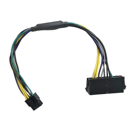 XISAOK Main Power 24 pin to 8 pin ATX Power Supply Adapter Cable for Dell Optiplex 3020