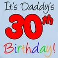thumbnail image 2 of CafePress - It's Daddy's 30Th Birthday Infant Bodysuit - Baby Light Bodysuit, Size Newborn - 24 Months, 2 of 4