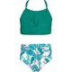 thumbnail image 1 of Madre e Hija Traje de baño Traje de baño Familiar Bikini con Volantes Impresión verde-B 10 Impresión verde-B 10 Xishao ropa, 1 of 2