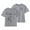 Grey, variant on XIMIN Dad&Me Letter Print Shirts Personalized Bordado Shirt T-Shirts Funny Tops Short Sleeve Casual Tees for Toddler Baby Boys Girls Fathers Day (9-10 Years, Beige)