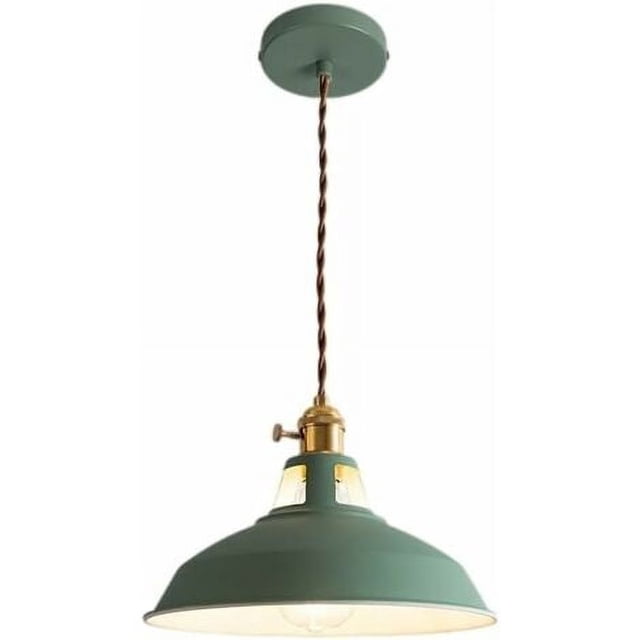 Lámpara colgante con bombilla colorida industrial retro para restaurante, cocina, sala de estar, dormitorio, luz colgante vintage, luz decorativa para el hogar