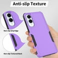 thumbnail image 4 of for Samsung Galaxy S25 Edge Case,Heavy Duty Drop Protection Edge Raised Rugged Shockproof/Drop Proof/Dust Proof Military Protective Tough Durable Cell Phone Cover for Men Women,Purple, 4 of 6